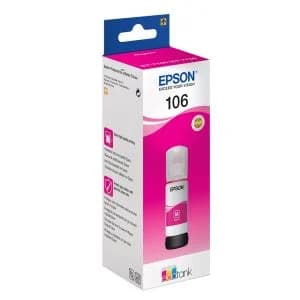 EPSON C13T00R340 106 MAGENTA MÜREKKEP KARTUŞ L7180