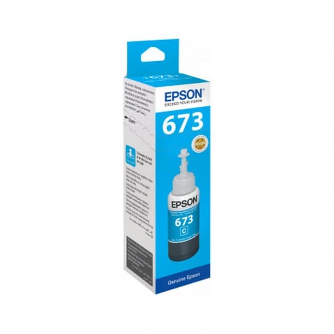 EPSON C13T67324A MÜREKKEP KARTUŞ MAVİ 70ml L1800 L800 L810 L850 L805