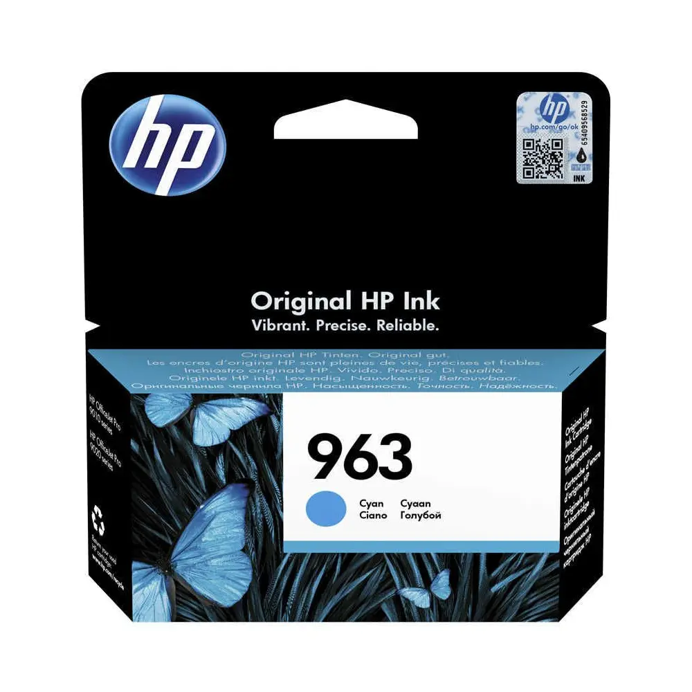 HP 3JA23AE NO:963 CYAN MÜREKKEP KARTUŞ