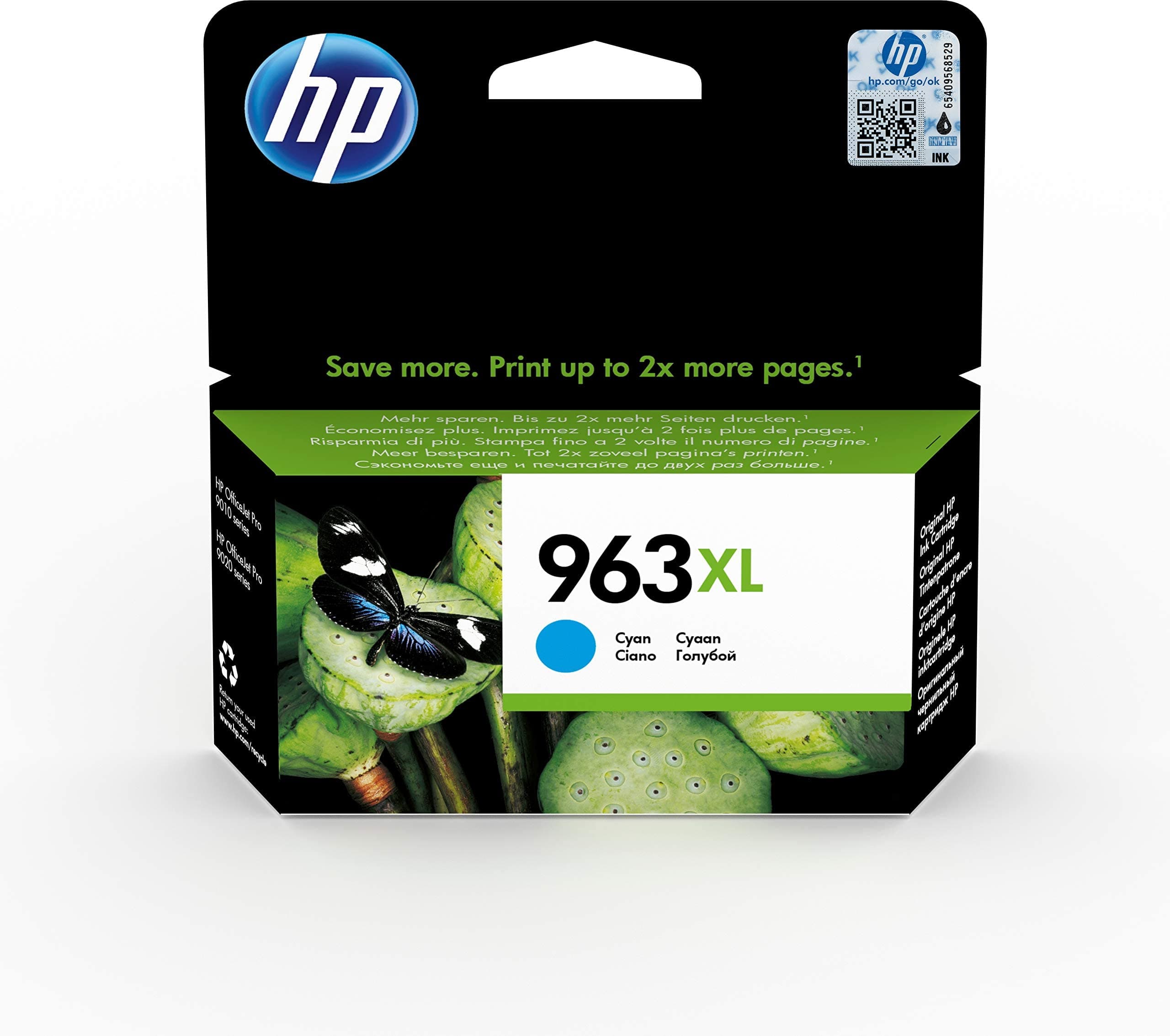 HP 3JA27AE NO:963XL CYAN MÜREKKEP KARTUŞ