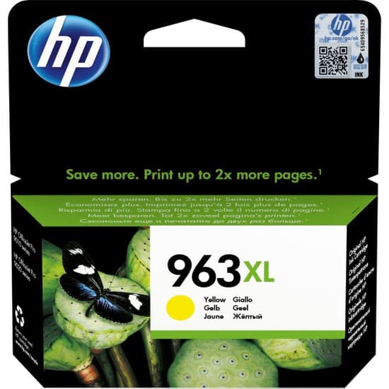 HP 3JA29AE NO:963XL SARI MÜREKKEP KARTUŞ