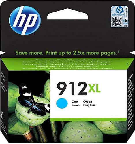 HP 3YL81AE NO:912XL C MÜREKKEP KARTUŞ 825 SAYFA MAVİ