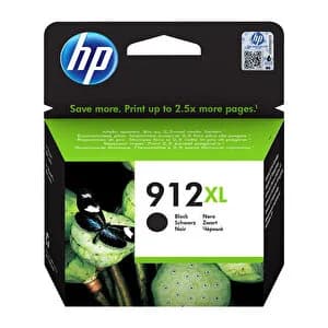 HP 3YL84AE NO:912XL BK MÜREKKEP KARTUŞ 825 SAYFA SİYAH