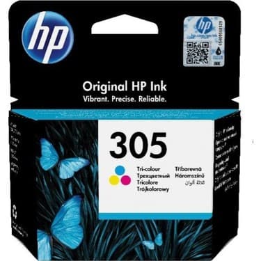 HP 3YM60AE (305) RENKLİ MUREKKEP KARTUSU 100 SAYFA