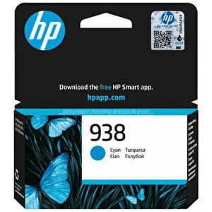HP 4S6X5PE (938) CYAN MUREKKEP KARTUSU
