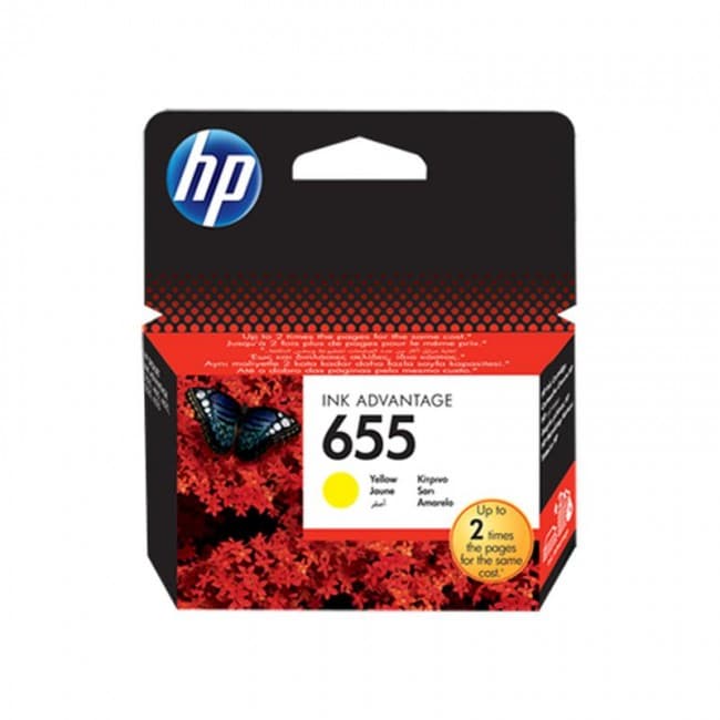 HP CZ112AE NO:655 SARI MÜREKKEP KARTUŞ 600 SAYFA