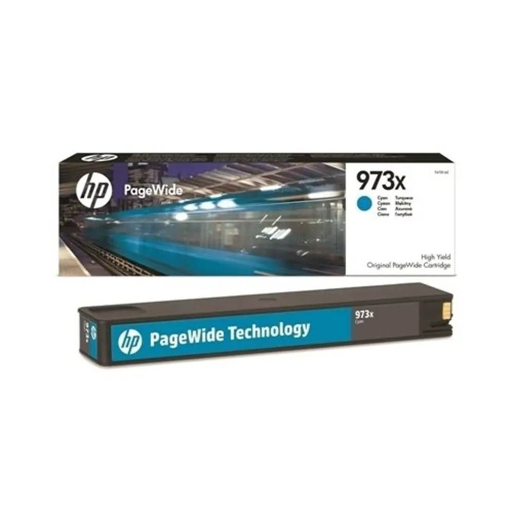 HP F6T81AE NO:973X CYAN PageWide MÜREKKEP KARTUŞ