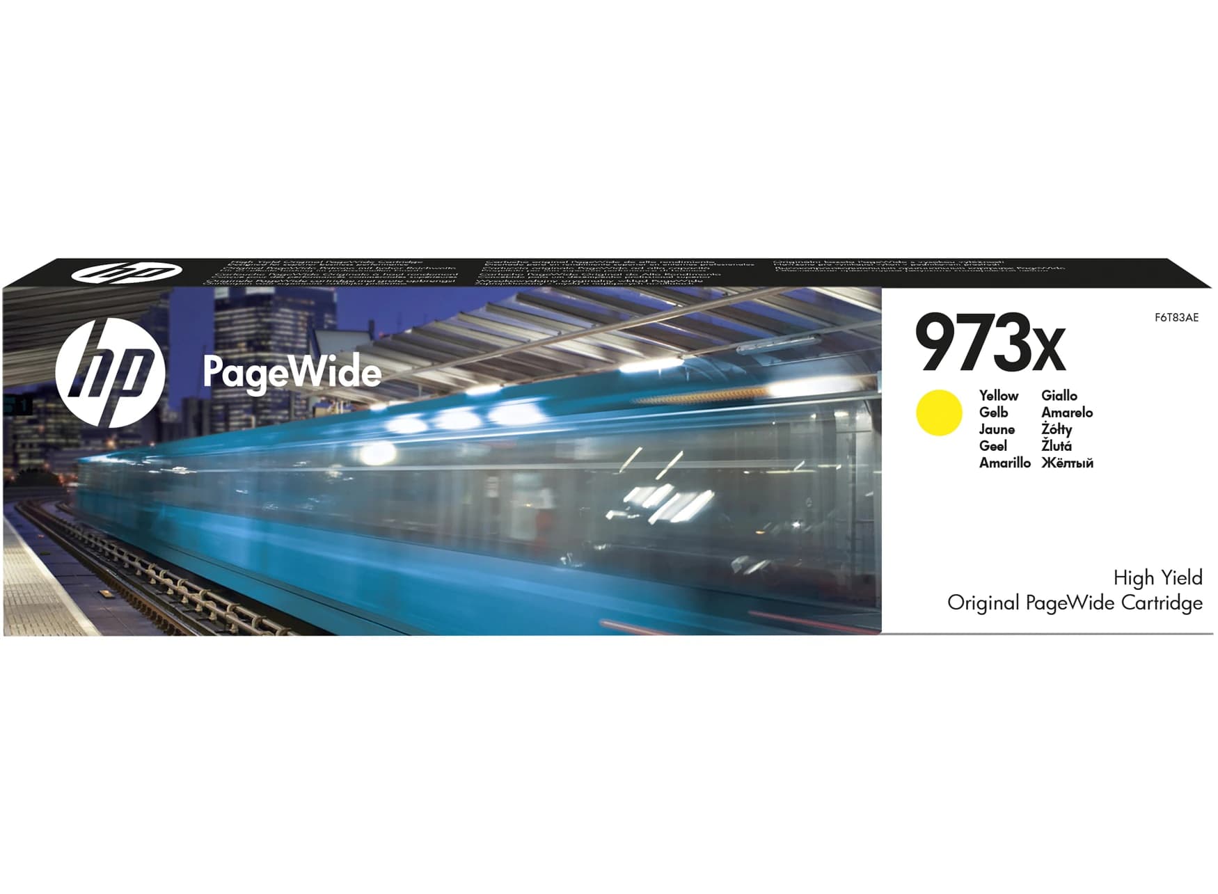 HP F6T83AE NO:973X SARI PageWide MÜREKKEP KARTUŞ