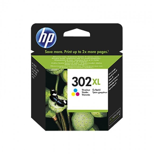 HP F6U67AE (302 XL) UC RENKLI MUREKKEP KARTUS 330 SAYFA