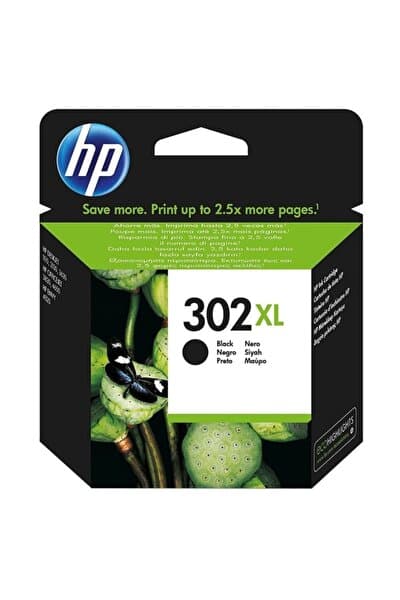 HP F6U68AE (302 XL) SİYAH MUREKKEP KARTUSU 480 SAYFA