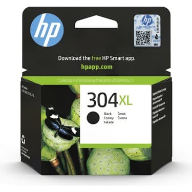 HP N9K08AE (304 XLBK) SIYAH MUREKKEP KARTUSU 300 SAYFA